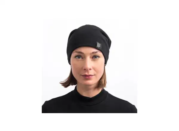 Sensor Merino Extreme Up Mütze černá