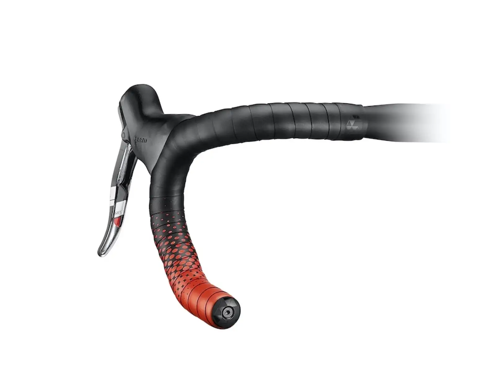 Ciclovation Advanced Leather Touch Lenkerband Schwarz/Rot