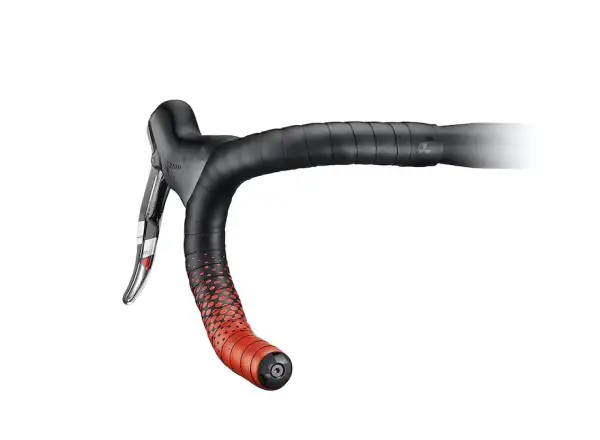 Ciclovation Advanced Leather Touch Lenkerband Schwarz/Rot