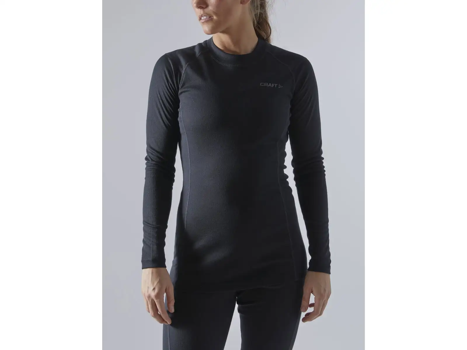 Craft Core Warm Baselayer Damen Set Langarmshirt+Hosen Black