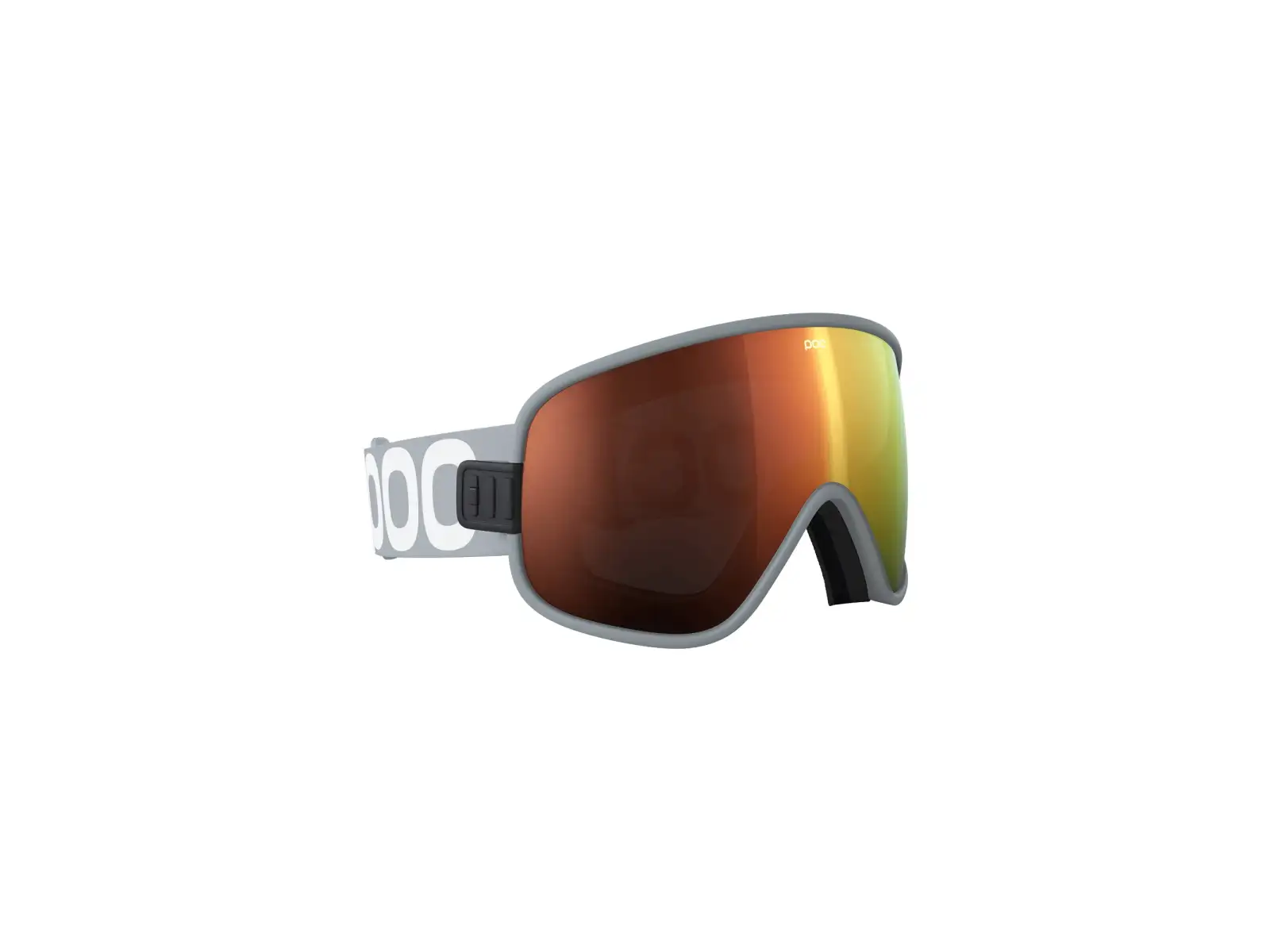 POC Vitrea Mid Skibrille Granite Grey/Partly Sunny Orange