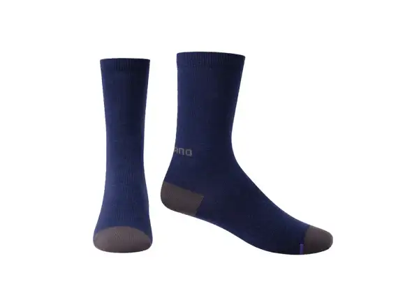 Shimano Performance Wool Radsocken blau