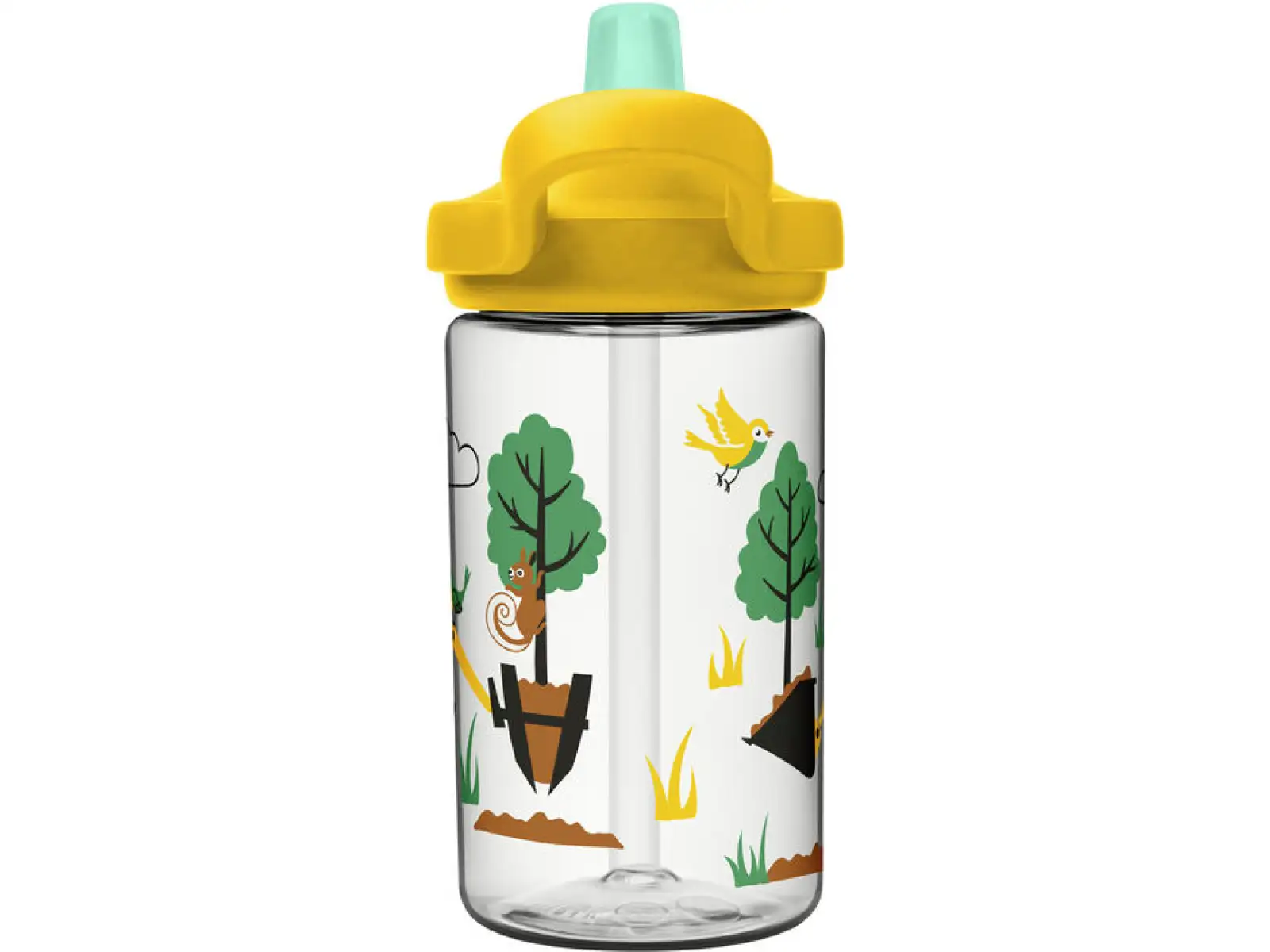 Camelbak Eddy+ Kids 0,4 l Flasche Traktoren und Bäume