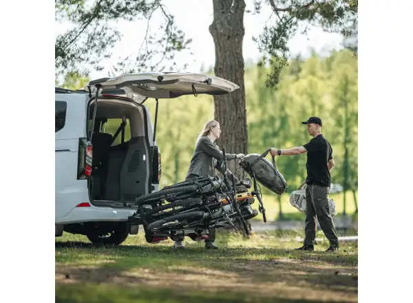 Thule VeloSpace 3 Träger für 3 Fahrräder für Anhängerkupplung