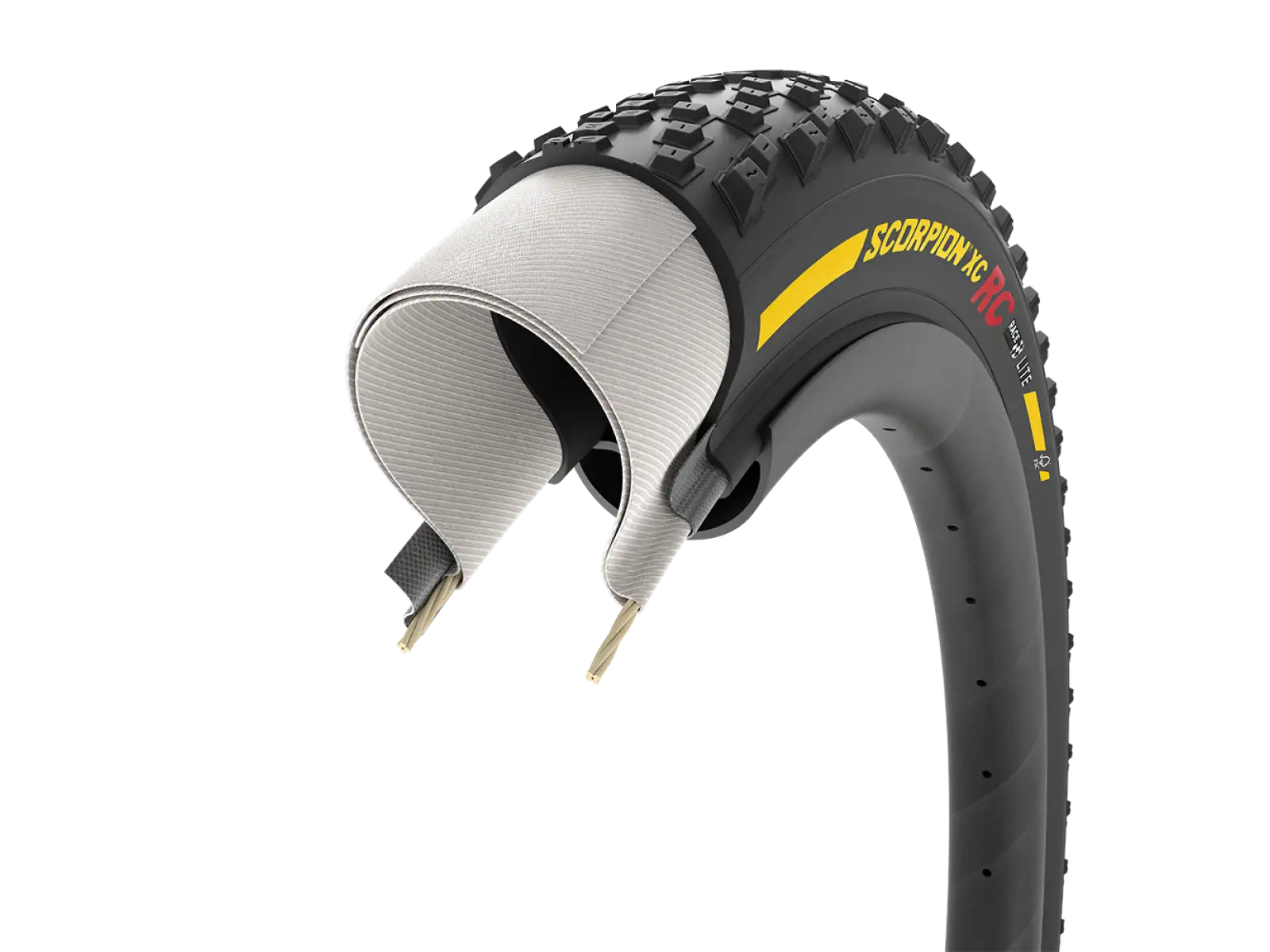 Pirelli Scorpion XC RC Team Edition Lite 29x2,4 Reifen Kevlar gelb