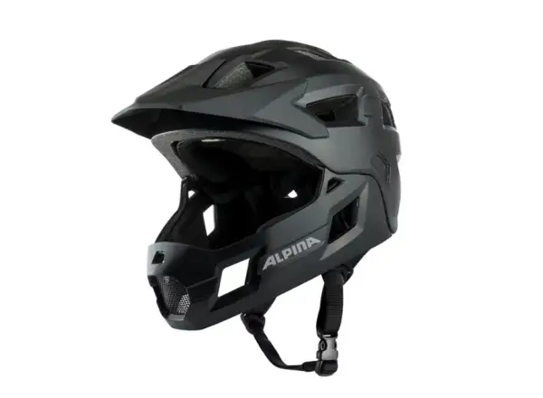 Alpina Rupi dětská přilba Black Matt, vel. 50-55 cm
