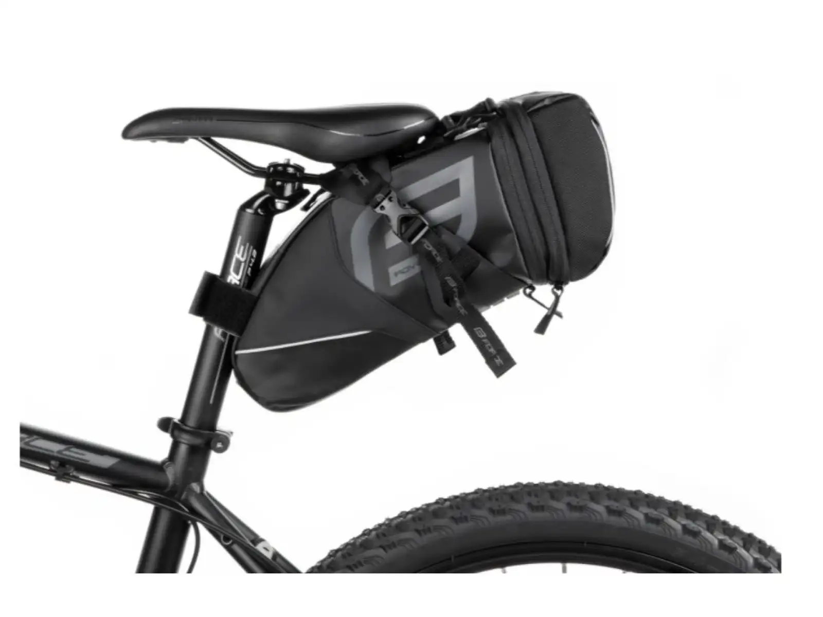 Force Adventure Satteltasche Schwarz
