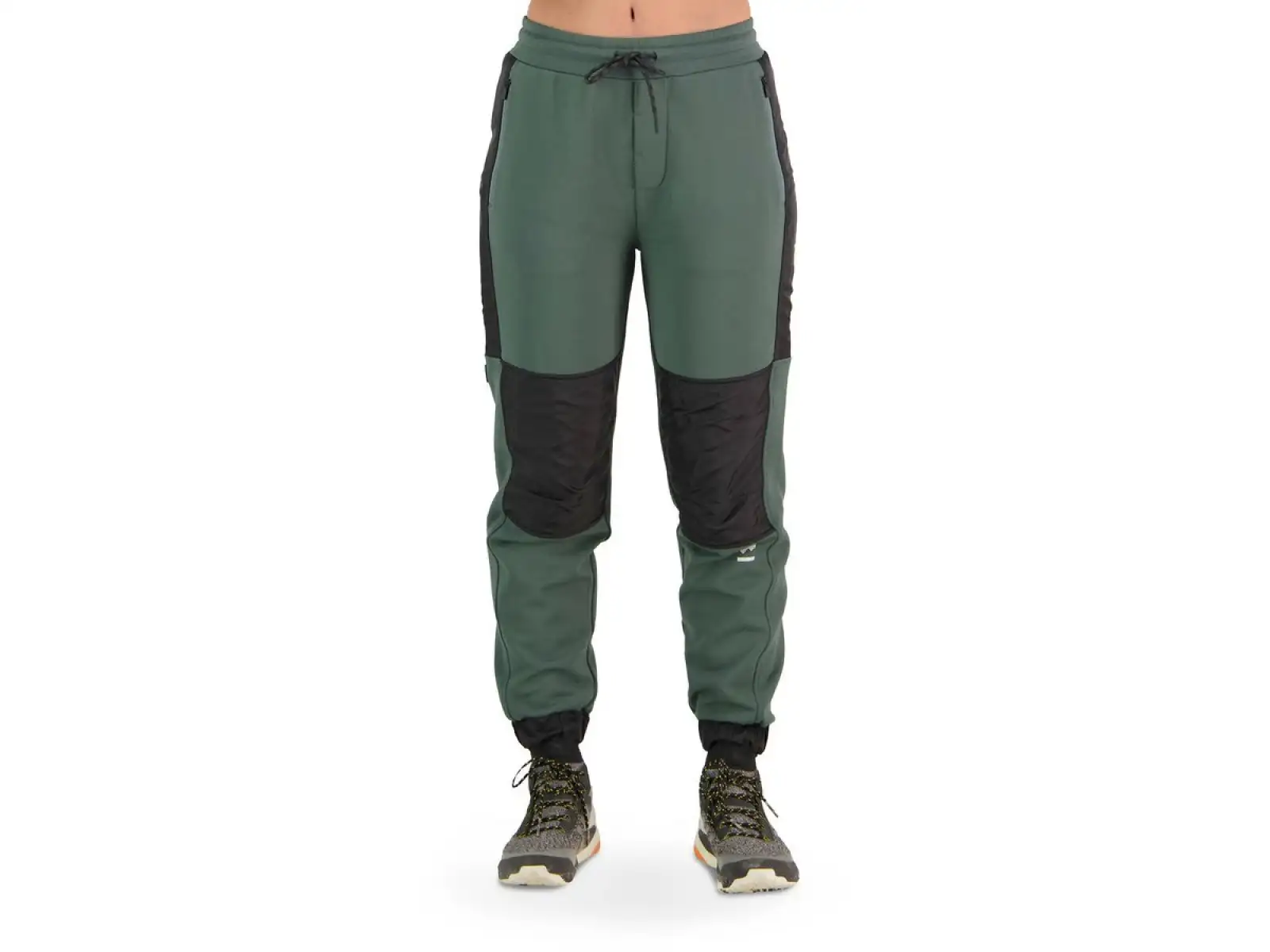 Mons Royale Decade Pants Damenhose Burnt Sage/Schwarz
