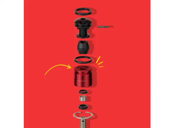 Rock Shox Air Spring Upgrade Kit - DebonAir C1 150 mm PIKE B1+ / Revelation A1+ (2018+)