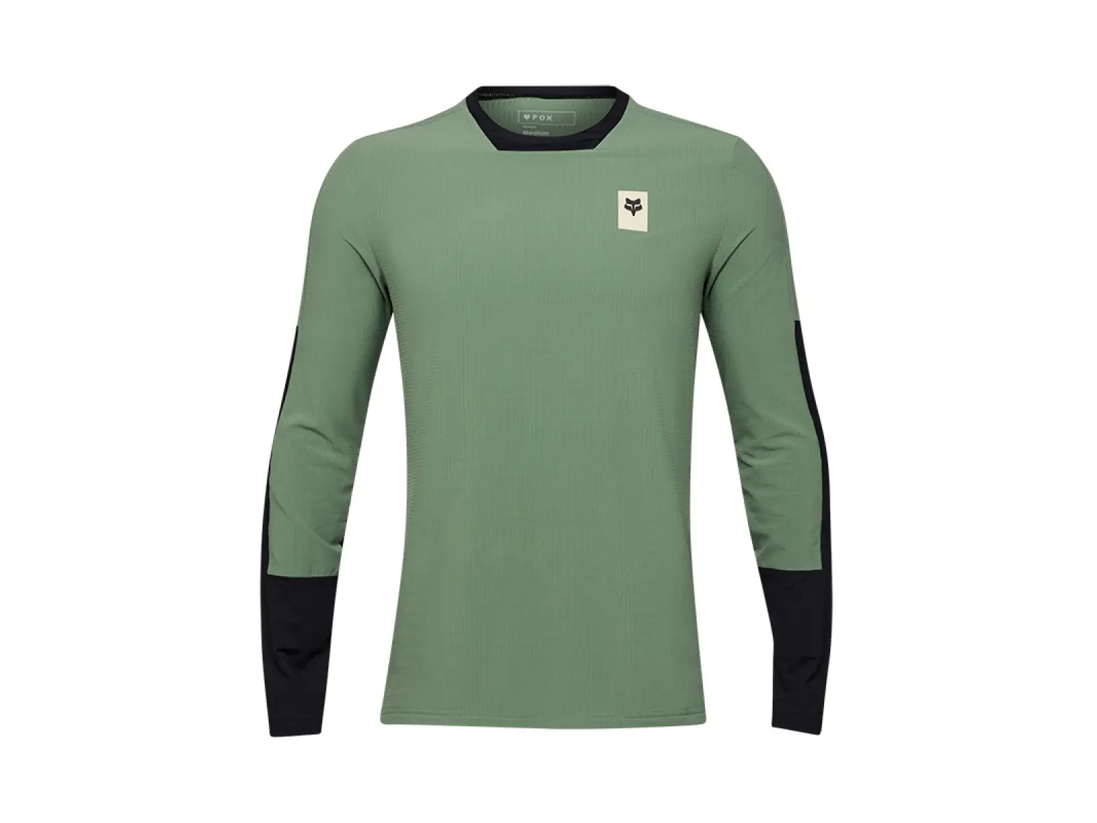 Fox Defend Thermal Herren Langarmtrikot Moos