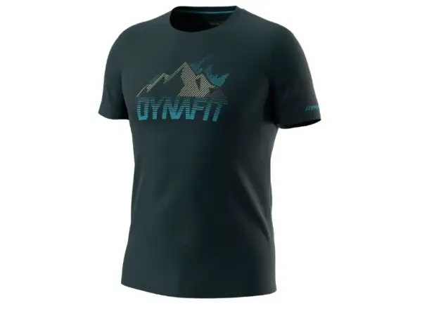 Dynafit Transalper Grafik Herren T-Shirt kurzarm Blaubeere