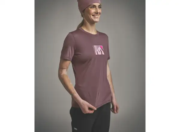 Ortovox 120 Cool Tec Mtn Sun Damen T-Shirt Kurzarm Chestnut