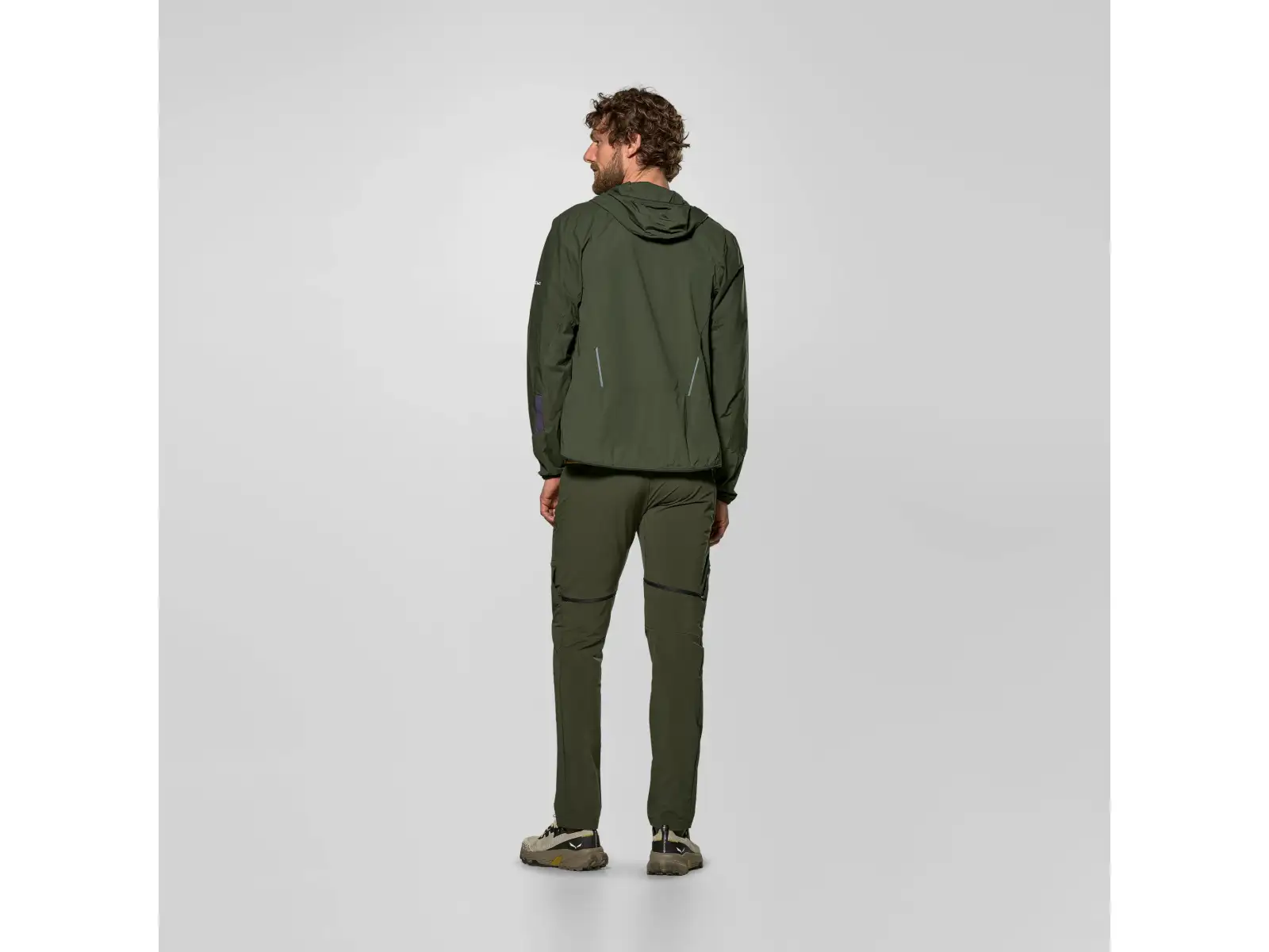 Salewa Pedroc Wind Light Herren-Sweatshirt Dark Olive