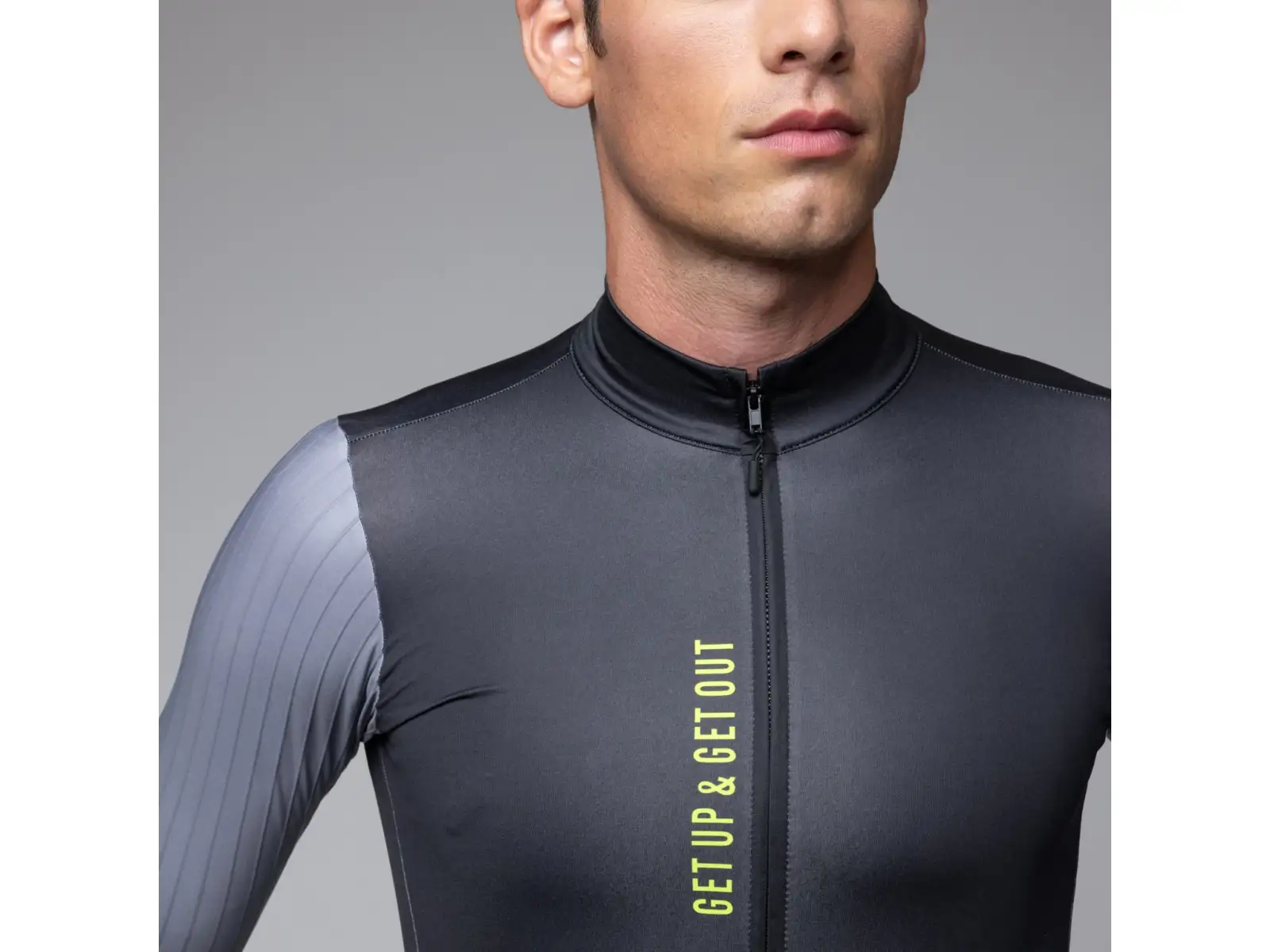 Alé PR-E Follow Me Herren Thermotrikot langarm Black