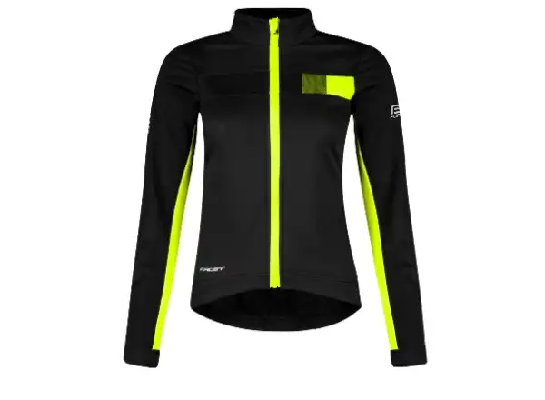 Force Frost Damenjacke schwarz/fluoreszierend