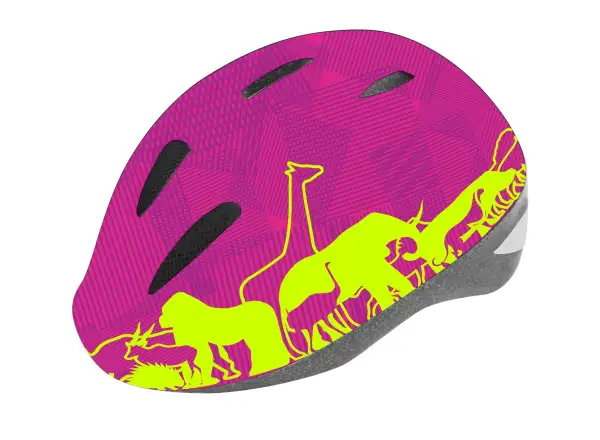 Force Fun Animals Kinderhelm fluor/rosa
