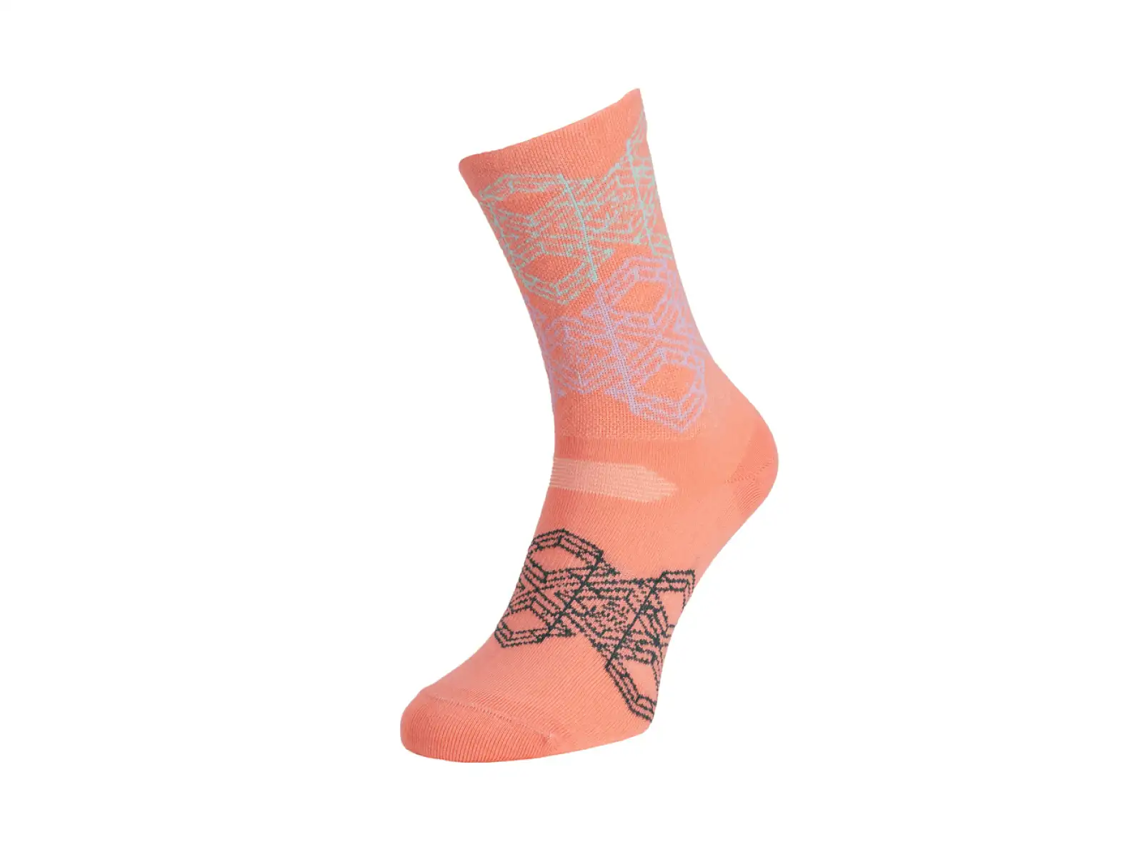 Silvini Dogana Socken koralle/grün
