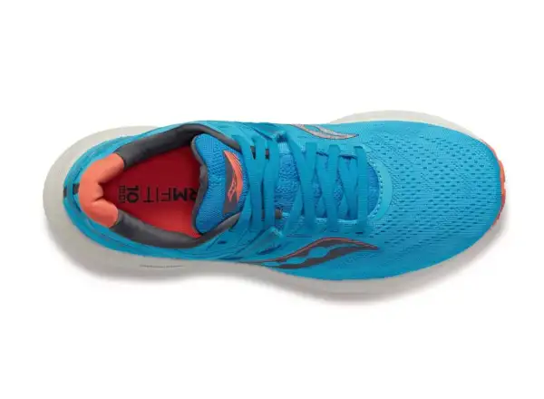 Saucony Triumph 20 Damen Laufschuhe Ozean/Koralle