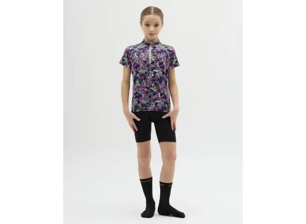 Silvini Scrivia Kindertrikot kurzarm Blush/Green