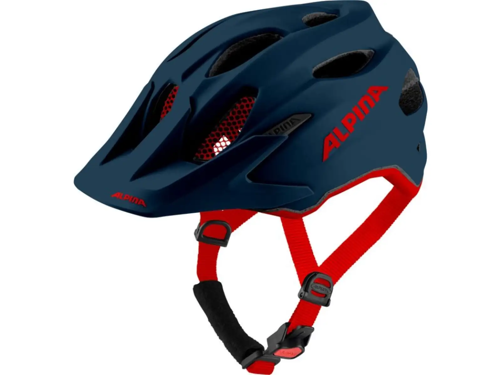 Alpina Carapax Jr. Kinderhelm Indigo matt