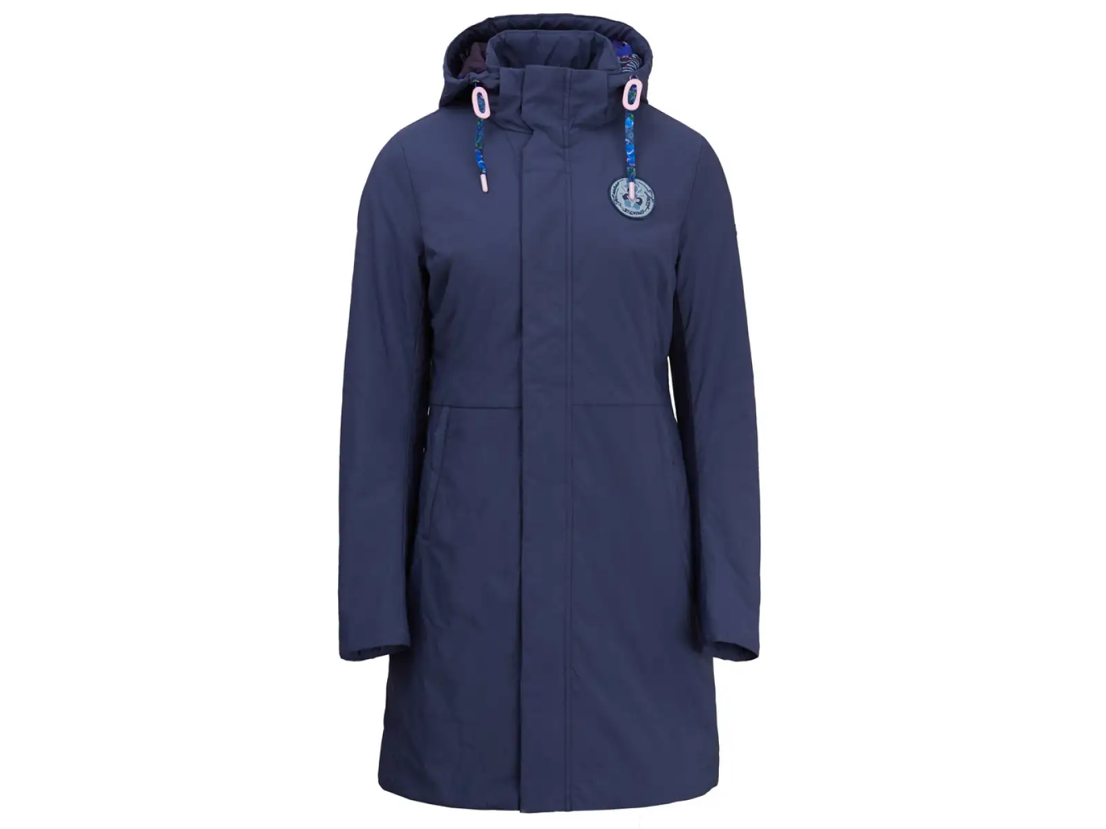 Silvini Montesa Damenmantel Marineblau
