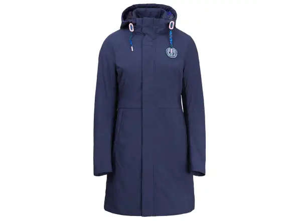 Silvini Montesa Damenmantel Marineblau