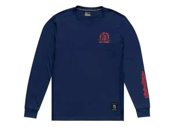 Troy Lee Designs Skyline Ride Tee Herren Trikot langarm Locals Midnight