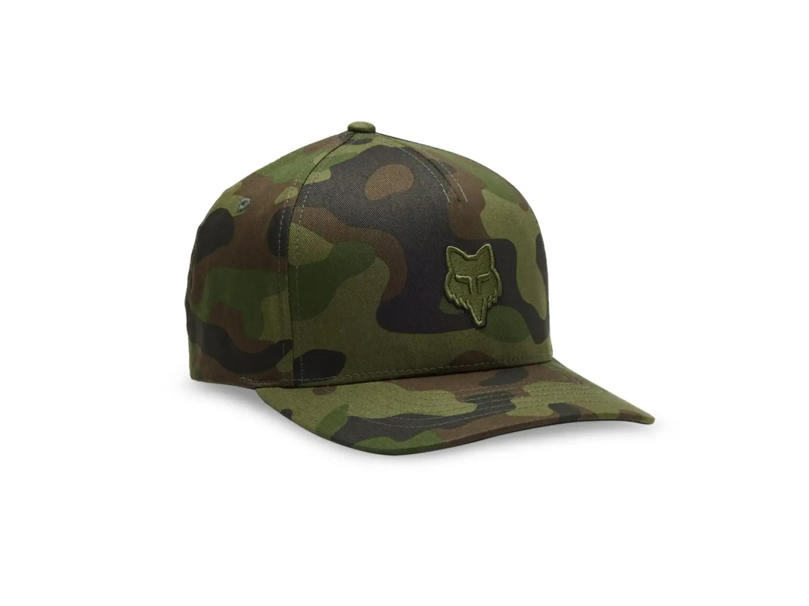 Fox Head Flexfit Hat Herren Baseballkappe Grün Camo