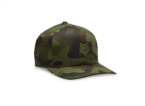 Fox Head Flexfit Hat Herren Baseballkappe Grün Camo
