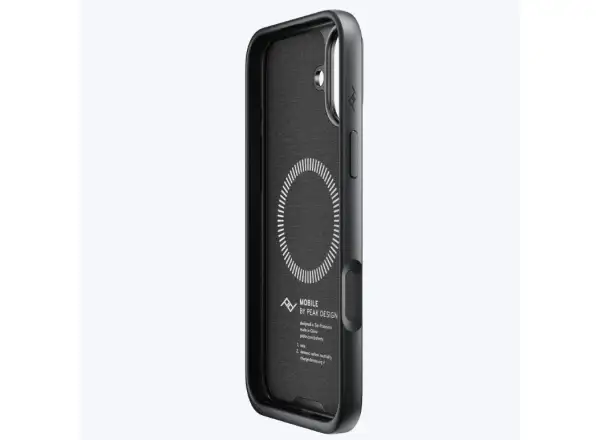 Peak Design Mobile Everyday Fabric Case iPhone 16 Plus Handyhülle Charcoal