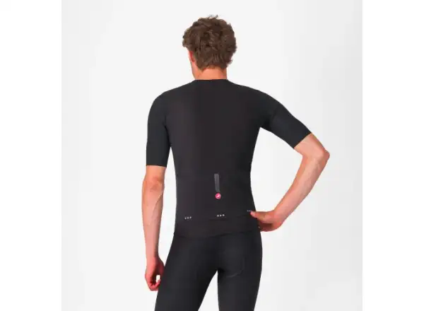 Castelli Premio Evo Herren Trikot Kurzarm Light Black