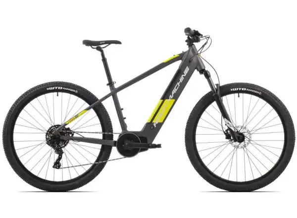 Rock Machine Storm INT e70-29 E-Bike Matte Anthrazit/Gelb/Silber