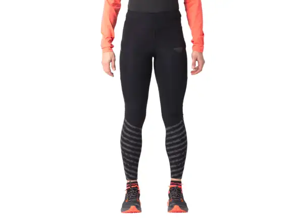 Dynafit Trail Reflective Damen-Leggings Black Out