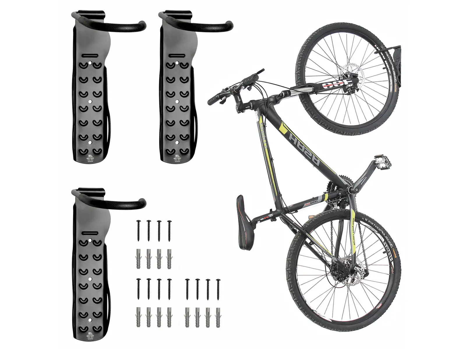Bike Hand YC-101 Fahrradhalter zur Wandmontage für das Vorderrad