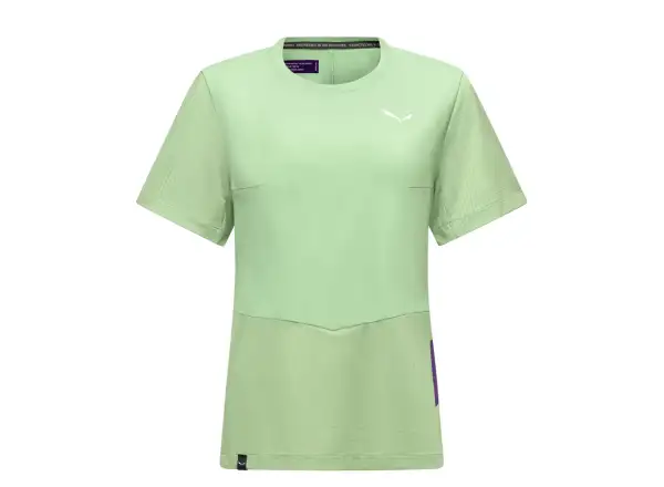 Salewa Dry'Ton Hybrid Damen T-Shirt Kurzarm Pastel Green