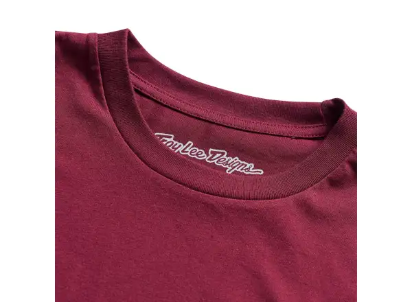 Troy Lee Designs Carb Club Herren T-Shirt langärmlig Sangria