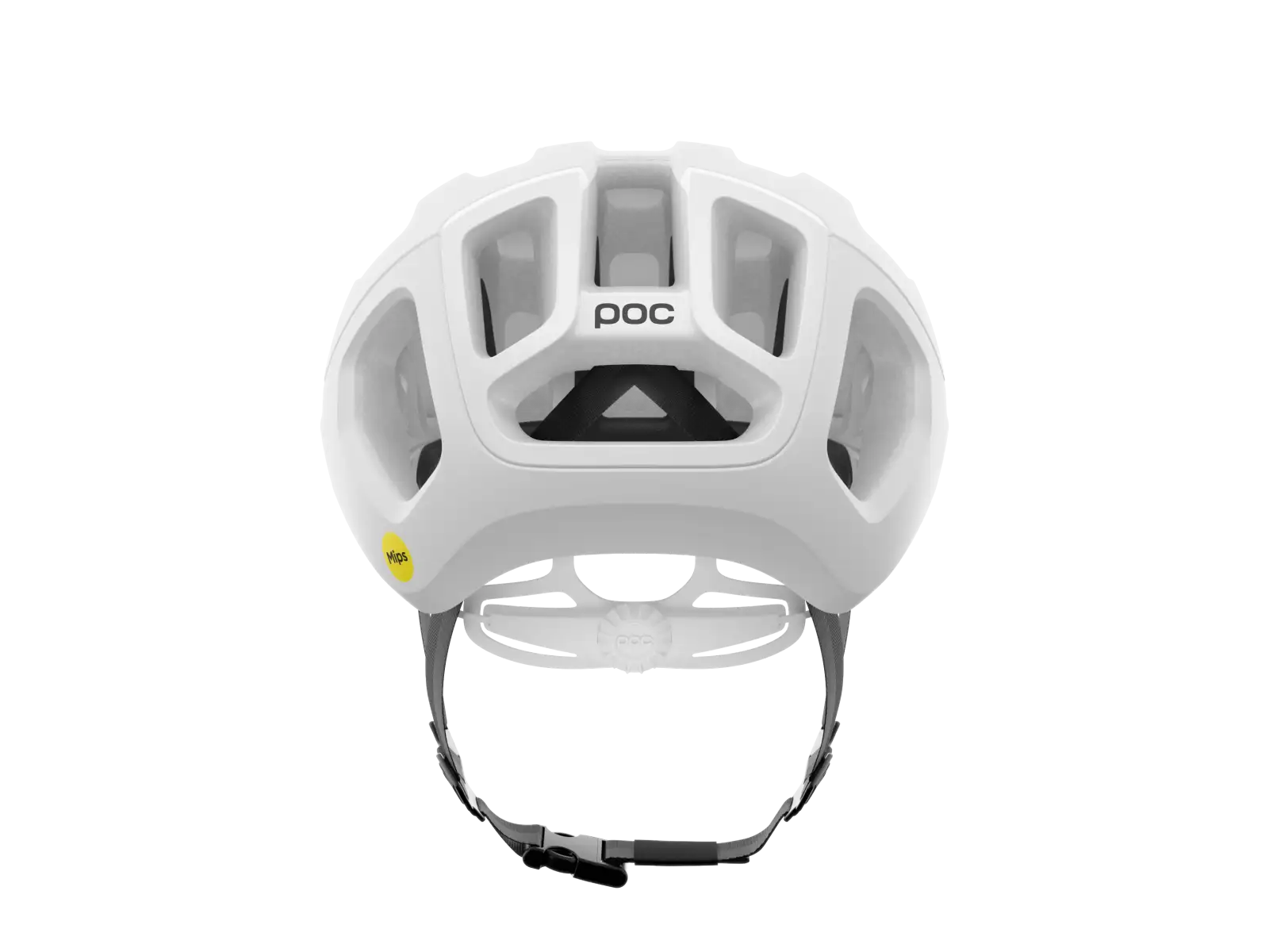 POC Ventral Tempus MIPS Straßenhelm - Hydrogen White Matt
