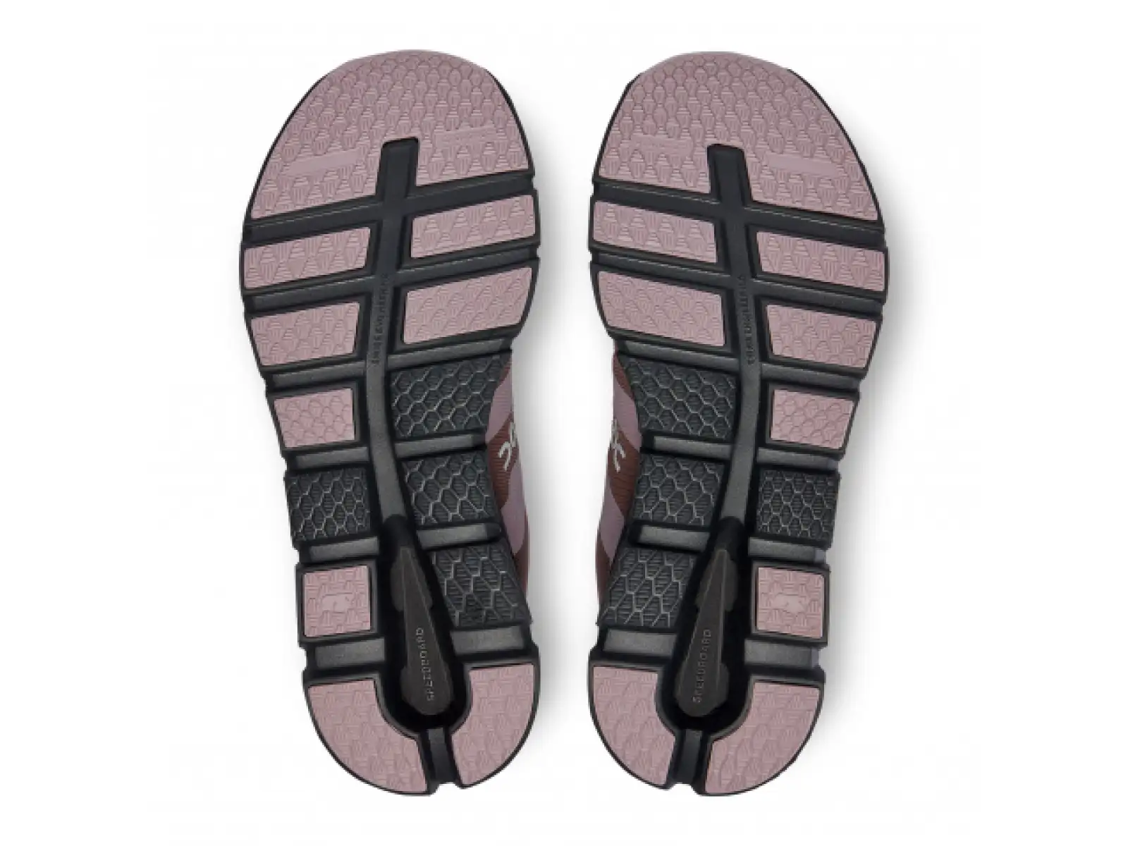 On Cloudrunner Waterproof Damen Laufschuhe Schwarz/Weinrot