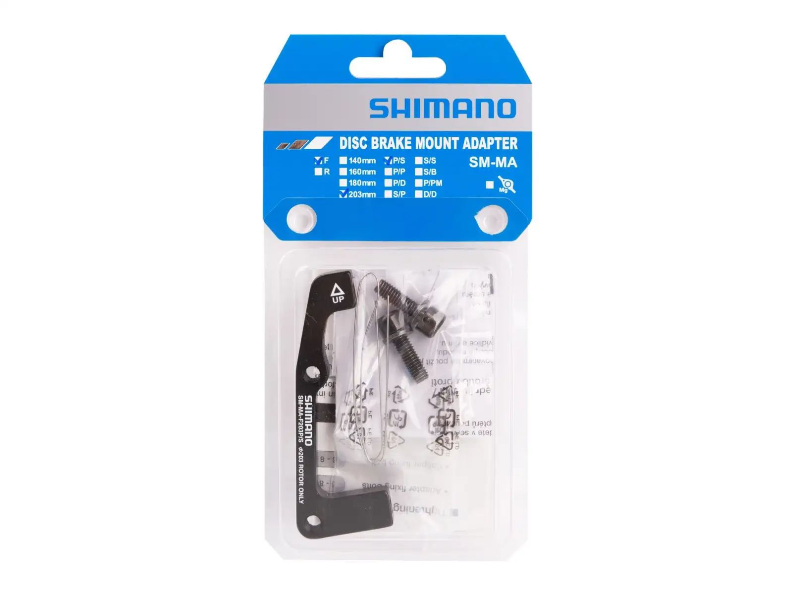 Shimano Adapter von PM auf IS Vorne 203 mm
