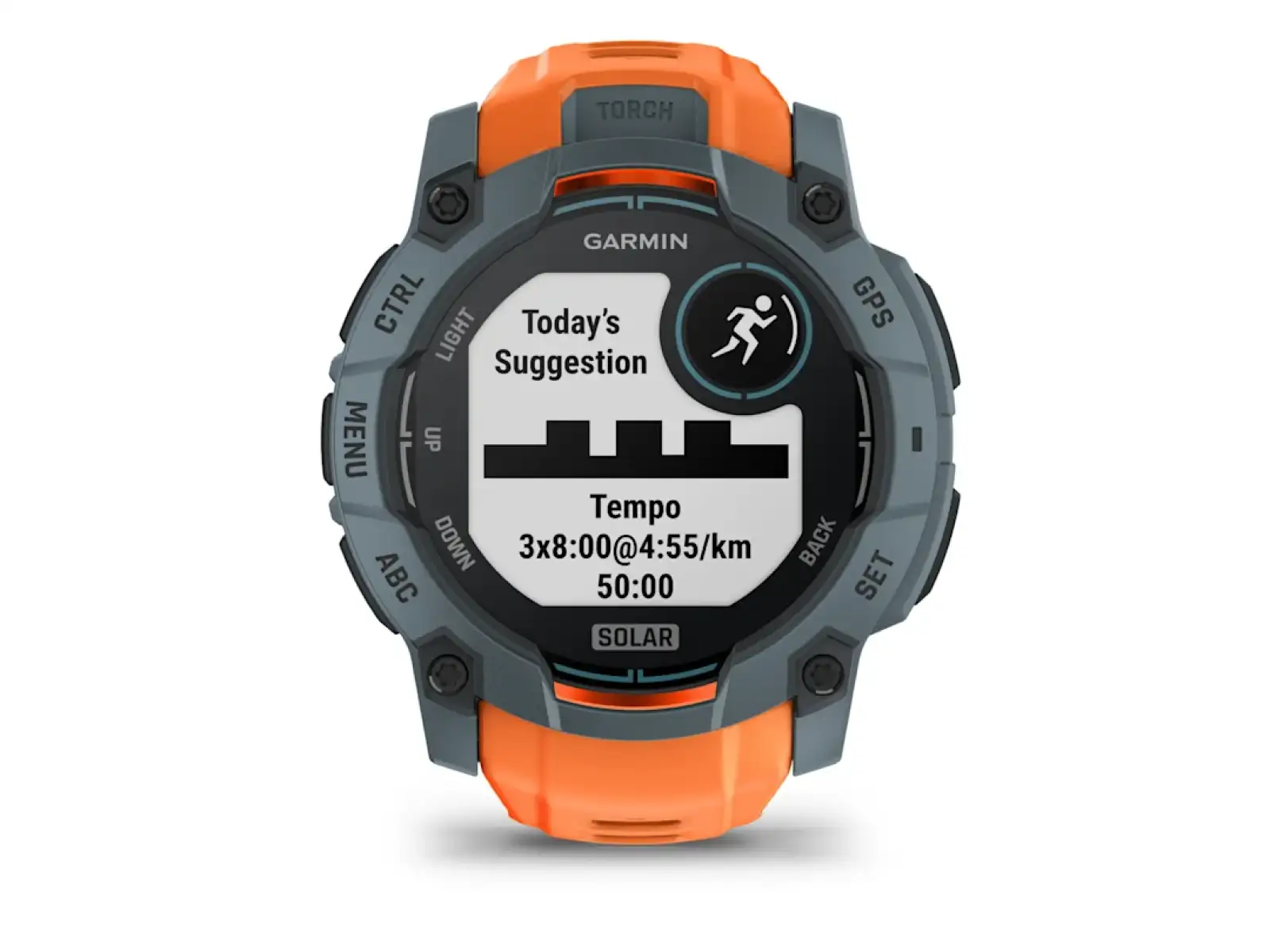 Garmin Instinct 3 Solar 50 mm Smartwatch Twilight/Solstice Band