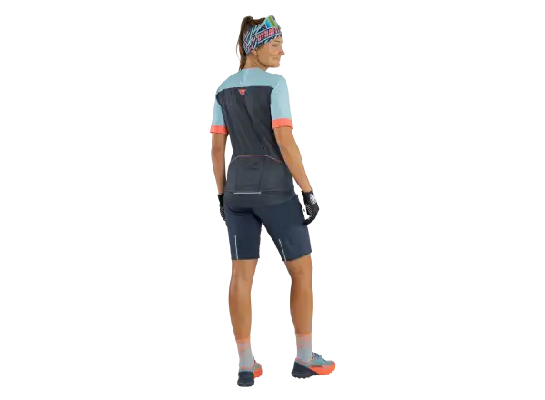 Dynafit Ride Light Dynastretch Damen-Shorts in Blueberry/Marine Blue.