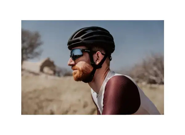 Force Zenith Fahrradbrille schwarz/schwarz verspiegeltes Glas