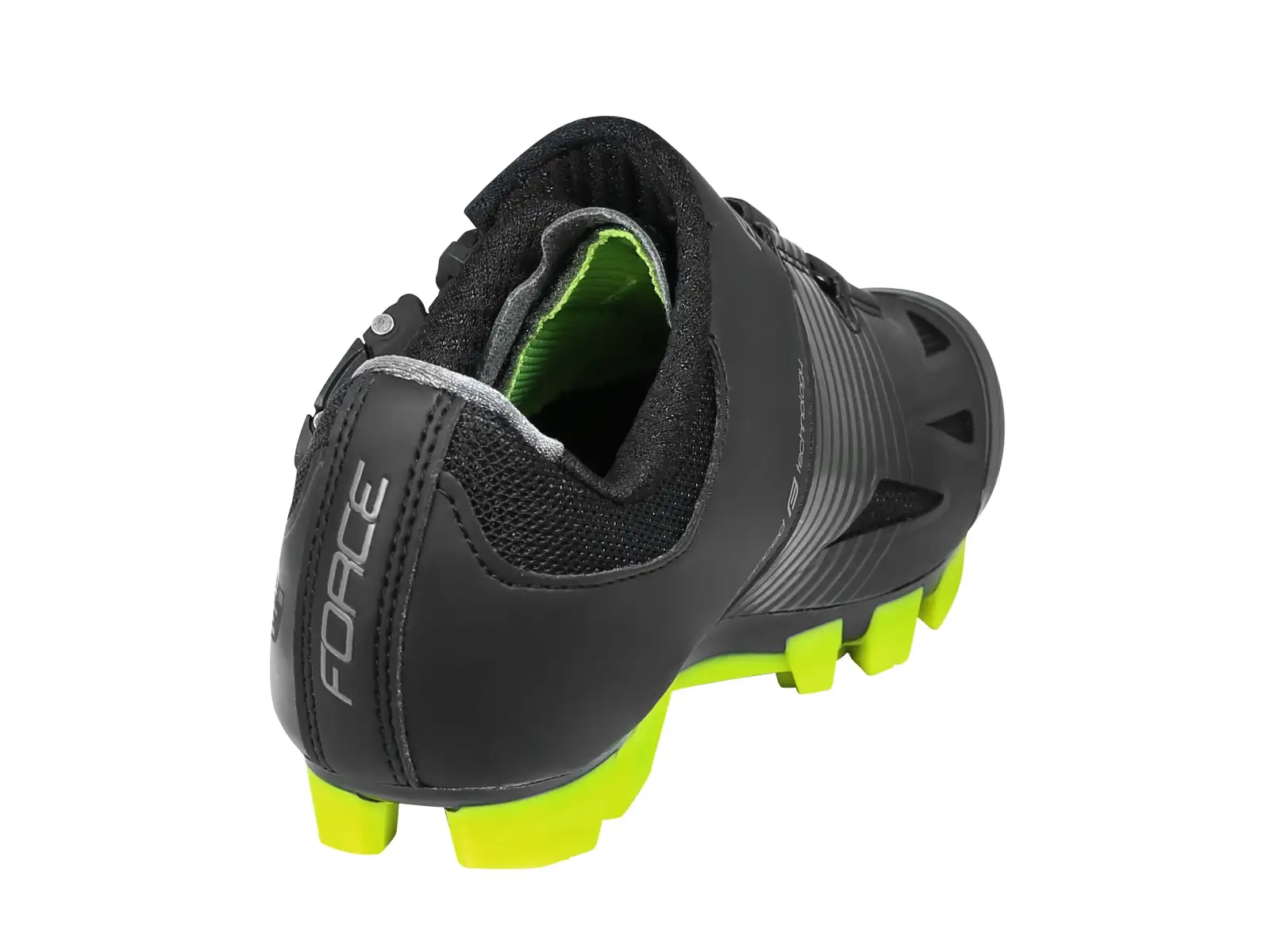 Force Turbo MTB Herren-Fahrradschuhe Schwarz