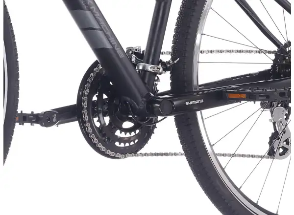 Rock Machine Rokk 30 Easy Entry Trekkingrad mattschwarz