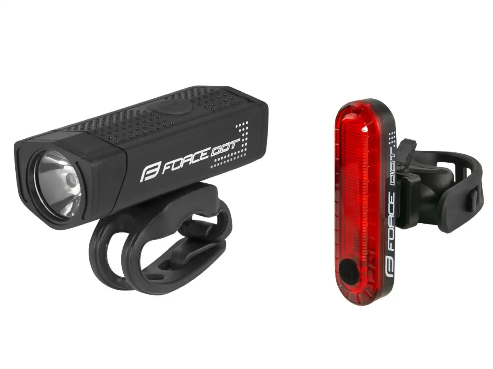 Force Dot Set von Front- und Rücklichtern USB