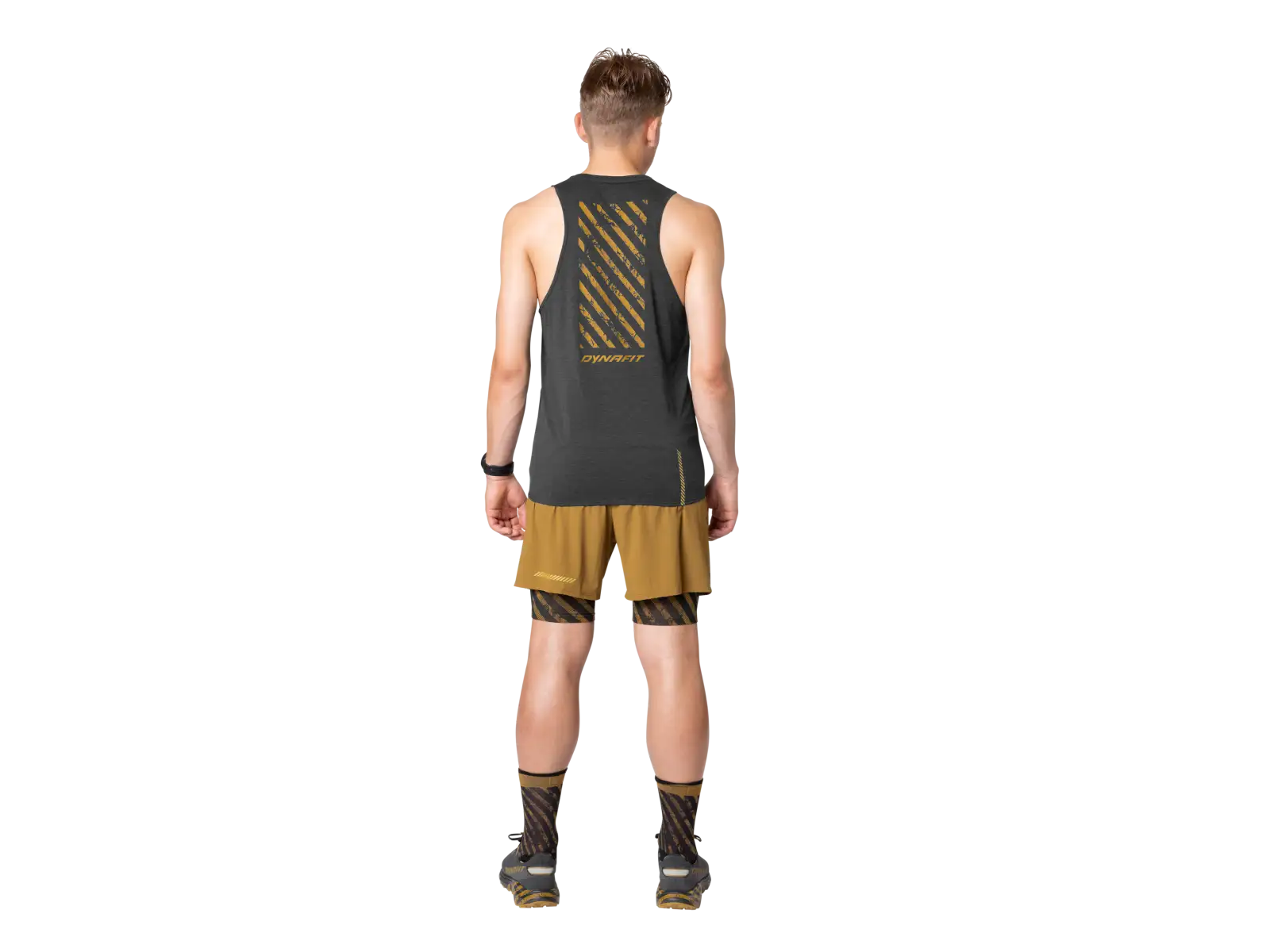 Dynafit Trail Herren ärmelloses Laufshirt Black Out