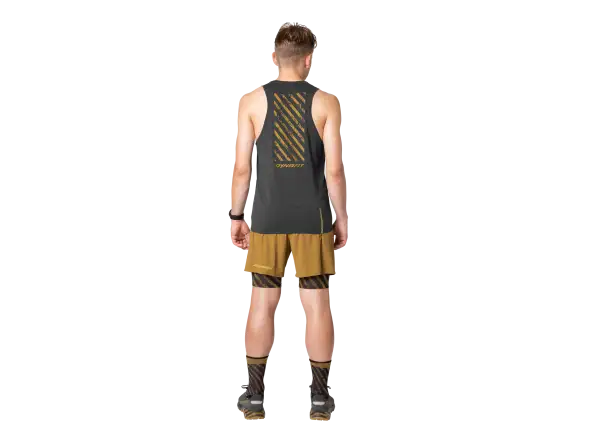 Dynafit Trail Herren ärmelloses Laufshirt Black Out