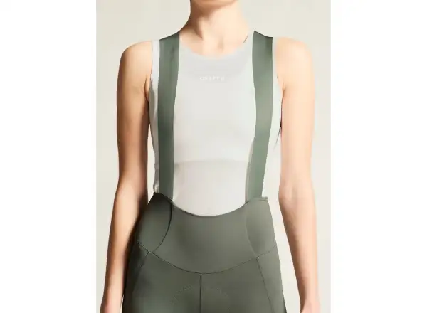 Craft Endur Cargo Bib C3 Damen Radhose mit Polster und Träger grün