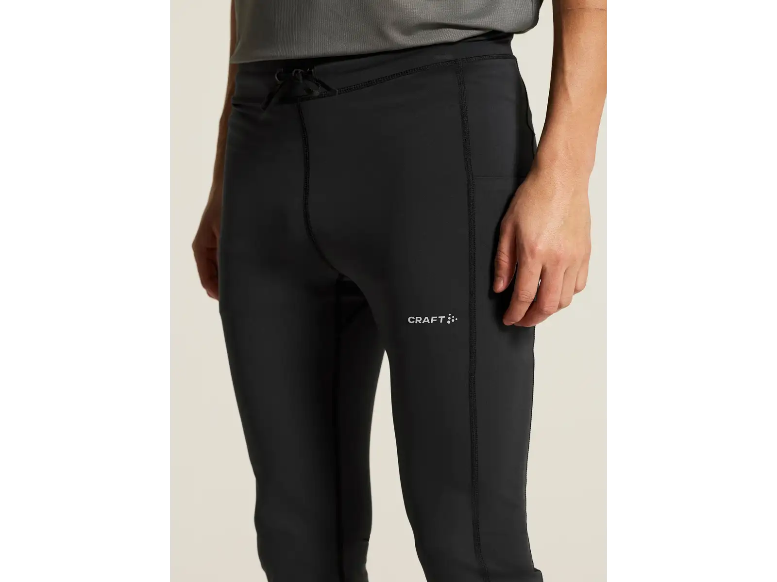 Craft Hypervent Running Tights Herren Laufhose schwarz