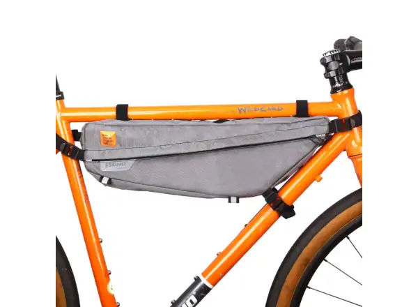 Woho X-Touring Rahmentasche 4,7 l Honeycomb Iron grau Größe L.
